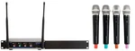 Tripplite DIGITALQUADH500 Four Channel Uhf Wireless Microphone System. Fixed Price $389.00.
