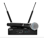 Shure QLXD24B58 Wireless Vocal Microphone System. Fixed Price $1274.00.