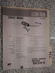 Sony ECM-16 Service Manual Original Repair Book Stereo Condenser Microphone. Fixed Price $22.50.