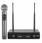 Phenyx Pro PTU-52 Dual Channel Wireless Microphone System With 1 And Transmi. Fixed Price $89.99.