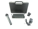 Samson VR3TD True Diversity Receiver W/ Handheld Microphone, Clip & Hard Case. Fixed Price $55.22.