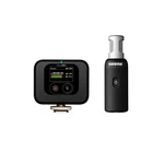 Shure Movemic 88 Plus Wireless Video Microphone Receiver Kit (black). Fixed Price $474.99.