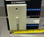 Crown Audio Pzm 11-LL Line Level Security Microphone. Fixed Price $150.00.