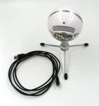 Logitech For Creators Blue Snowball Ice Usb Microphone - White. Fixed Price $12.95.