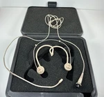 Peavey PVM-4N Headset Microphone With Case, 4.5' Cable Beige Color Used. Fixed Price $69.99.