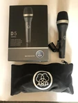 Akg D5 - Professional Dynamic Supercardioid Vocal Microphone. Fixed Price $110.00.