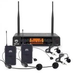 Nady DW-22 Lthm Dual Wireless Lavalier Headstet Microphone System Uhf Frequen. Fixed Price $169.99.