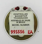Vintage Shure Controlled Magnetic Microphone Transducer 99S556 Ea 1306 Ohms. Fixed Price $57.79.