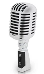 Pyle Vintage Retro Dynamic Vocal Microphone With 16FT Xlr Cable, Silver. Fixed Price $33.99.