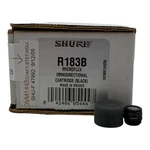 Shure R183 Omnidirectional Cartridge For Microflex Mx, WL183 Microphones, Black. Fixed Price $31.99.
