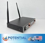 Pre Owned Freeboss KV-22 Vhf Dual Channel Microphone Receiver Only Black. Fixed Price $30.99.