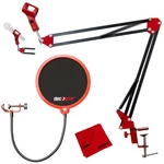 Studio Bundle - Microphone Stand, Pop Filter, Boom Arm By Deco Gear. Fixed Price $29.99.