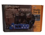 Presonus Audiobox Studio Recording Kit- W/manual Cd Microphone Headphones. Fixed Price $57.80.