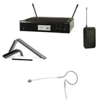 Shure BLX14R Wireless Bodypack System With Tan Earset Microphone. Fixed Price $454.00.