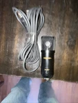 Zingyou ZY-007 Condenser Microphone Studio Recording Black Gold Tested. Fixed Price $10.00.