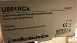 Audio Tech U891RCX Condenser Microphone. Fixed Price $175.00.