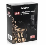 Nux B-6 2.4GHZ Wireless Saxophone Microphone System, Black Nib. Fixed Price $174.95.
