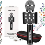 Mockins Black Bluetooth Karaoke Microphone For Kids W/built. Fixed Price $24.56.