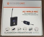 Anywhere Cart Ac-wrls-mic Rechargeable Uhf Wireless Classroom Kit. Fixed Price $15.00.