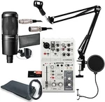 New Audio-technica AT2020 Condenser Mic Streaming Set Japan. Fixed Price $422.83.