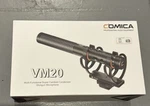 Comica Audio CVM-VM20 Camera-mount Shotgun Microphone. Fixed Price $100.00.
