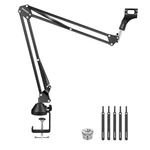 Neewer Suspension Boom Scissor Microphone Arm Stand For Blue Yeti Snowball. Fixed Price $18.99.