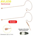 2 Tan Single Headset Mic Earset For Audio Technica Wireless Countryman Style. Fixed Price $146.50.