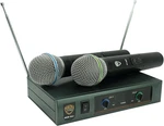 Dkw-duo-ht Vhf Dual Wireless Handheld Microphone System With 2 Mics & Accessorie. Fixed Price $133.99.