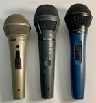 Lot Of Dynamic Cardioid Microphones Shure 588SDX, Audio Technica MB1K, MB3000L. Fixed Price $48.99.