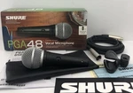 Shure PGA48 Cardioid Dynamic Vocal Microphone + Xlr Cable Genuine Nib. Fixed Price $39.95.