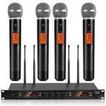Channel Wireless Microphones System, Quad Uhf Cordless SET,4 * 40 Group.... Fixed Price $358.76.