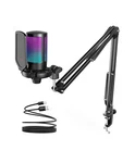 Fifine Usb Ampligame Microphone For Gaming Streaming With Pop Filter A6T. Fixed Price $39.94.
