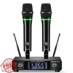 Bietrun Wireless Mic System Uhf Dual Handheld Karaoke 240FT. Fixed Price $169.99.