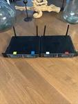 Lot Of 2 Vocopro Udh Dual Channel Uhf Wireless Mic System (MYA11). Fixed Price $34.97.