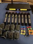 Tonor Uhf Wireless Professional Dynamic Microphone Set (TW-880) Mics Tested. Fixed Price $135.00.