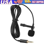 Omnidirectional Lapel Lavalier Microphone Clip-on Condenser Mini Iphone Android. Fixed Price $5.27.