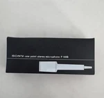 Sony F-99B One-point Stereo Dynamic Microphone Original Box. Fixed Price $17.50.