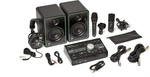 Mackie Bundle With Big Knob Studio, Monitors, And Microphones. Fixed Price $499.99.