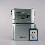 Vivitar DVR-200 2.0MP Compact Digital Video Recorder Silver Tested. Fixed Price $40.61.