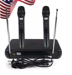 Emb Professional EBM10WXL Dual Vhf Wireless Handheld Microphone System. Fixed Price $44.77.