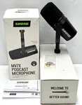 Shure MV7X Dynamic Podcast Xlr Microphone With Voice Isolation. Fixed Price $104.95.