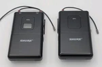 Shure Wireless Transmitter & Receiver Body Pack Set FP1 G5 FP5 494-518MHZ. Fixed Price $250.00.