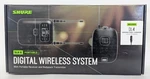 Shure SLXD15/DL4B-G58 Digital Camera-mount Wireless Duraplex Lavalier Mic System. Fixed Price $719.99.