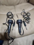 Aiwa DM-73 Cardioid Dynamic Microphone Pair Retro 1970S Japan. Fixed Price $50.00.