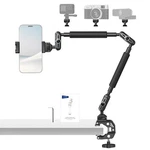 Neewer 22" Arm Stable W/ Super Clamp Articulating For Arri Desktop Stand Holder. Fixed Price $62.99.