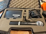 Shure SM58 Wireless Microphone/ Receiver Power Supply And Case. Fixed Price $125.00.