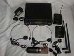 Pyle PDWM3700 Wireless Microphone W/ Accessories & Carry Case. Fixed Price $75.00.