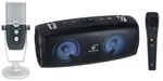 Akg Ara C22-USB Condenser Microphone 4 Recording/podcast/gamer+bluetooth Speaker. Fixed Price $74.90.