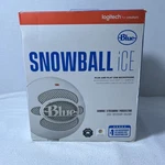 Logitech Creators Blue Snowball Ice White Usb Microphone New Open Box. Fixed Price $24.99.