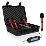 Pyle Channel Portable Uhf Wireless Microphone W/4X Handheld (red). Fixed Price $172.49.